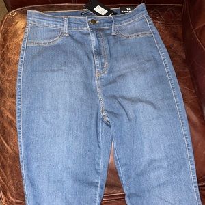 FASHION NOVA CLASSIC HIGH WAIST SKINNY JEANS SZ 13